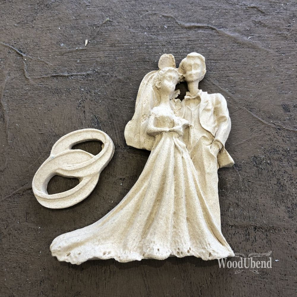 #1175 7cm Wedding Couple
