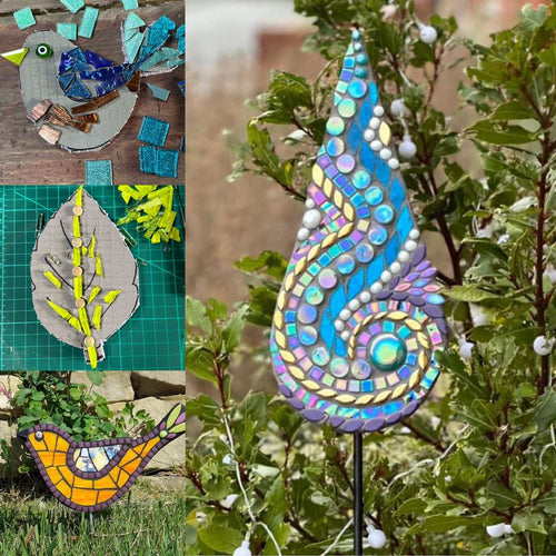 Mosaic Garden Stakes Workshop