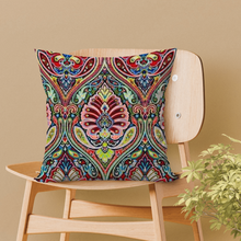 Bright Boho Velvet Cushion