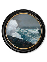 C.1895 Northeaster in Round Frame