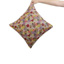 Japanese Floral Cotton Cushion