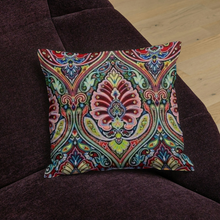 Bright Boho Velvet Cushion