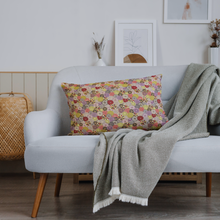 Japanese Floral Cotton Cushion