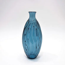 Tall Spiral Glass Vase